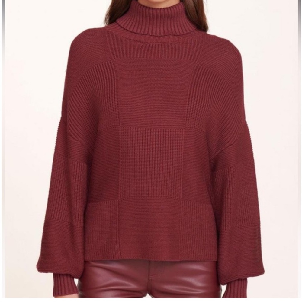 STAUD Benny Turtleneck Sweater